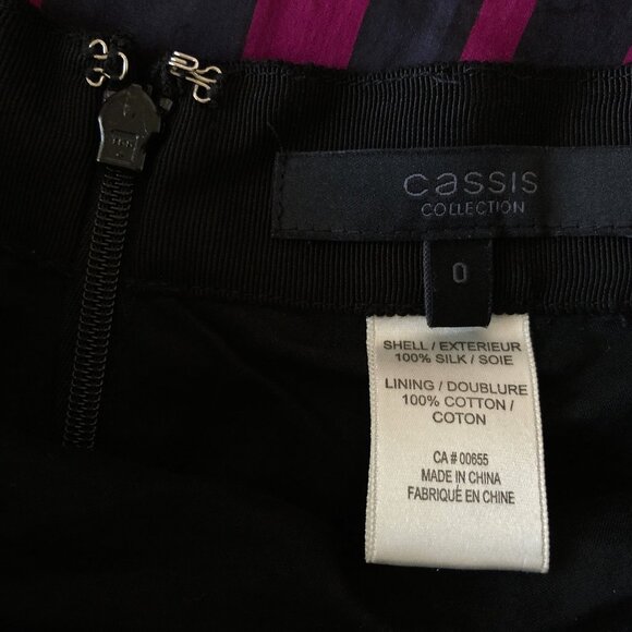 Fine Silk Voluminous Charcoal Maxi Skirt - Picture 11 of 14